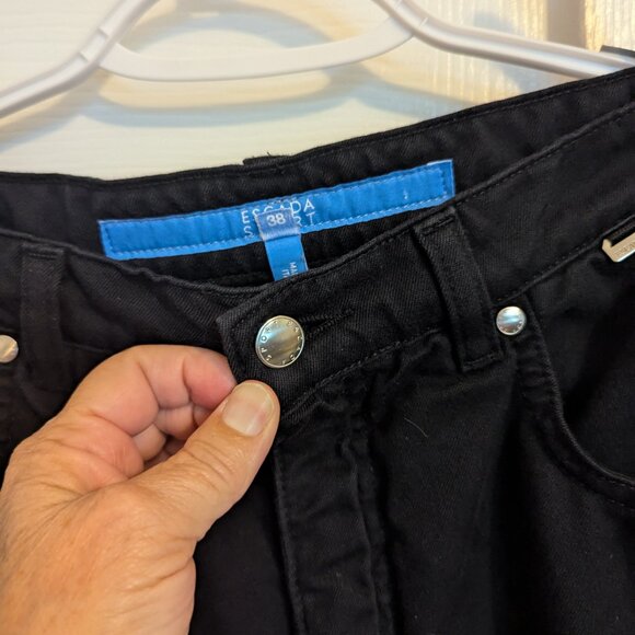 Escada Sport | Straight Leg Jeans | Black | 8 / EU 38 LONG | Made in Italy | EUC - Picture 3 of 10